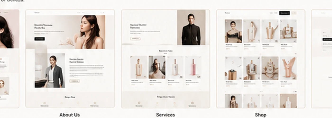 Belleza page previews